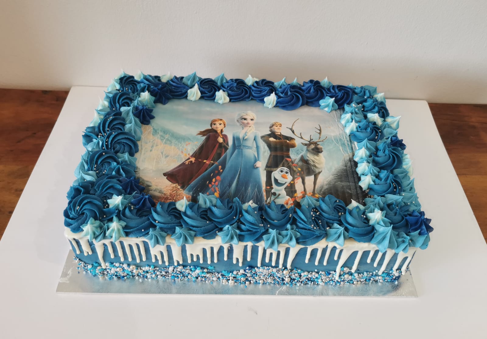 Frozen Birthday Cake