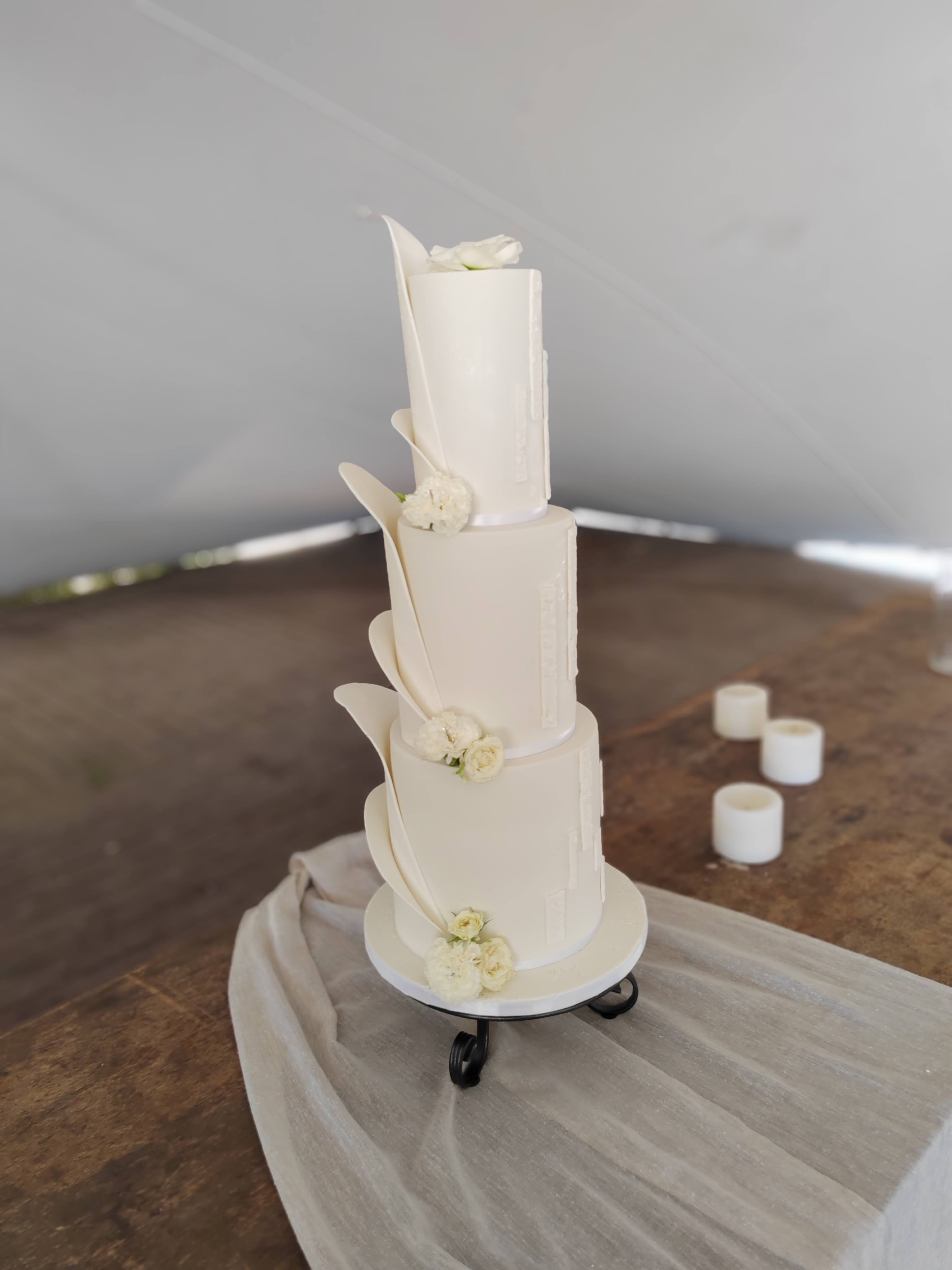 3 Tier Wedding Cake