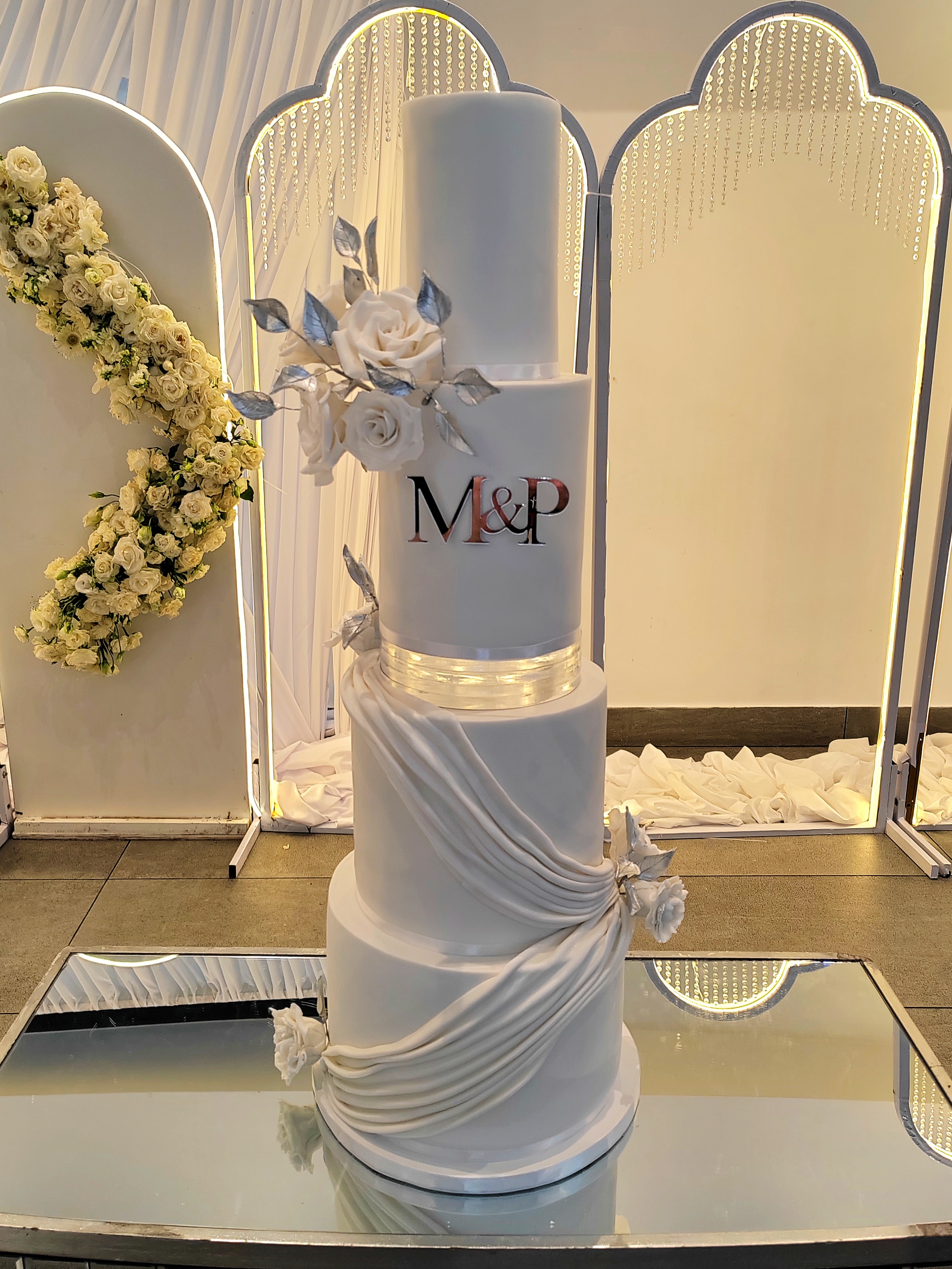 4 Tier Wedding Cake